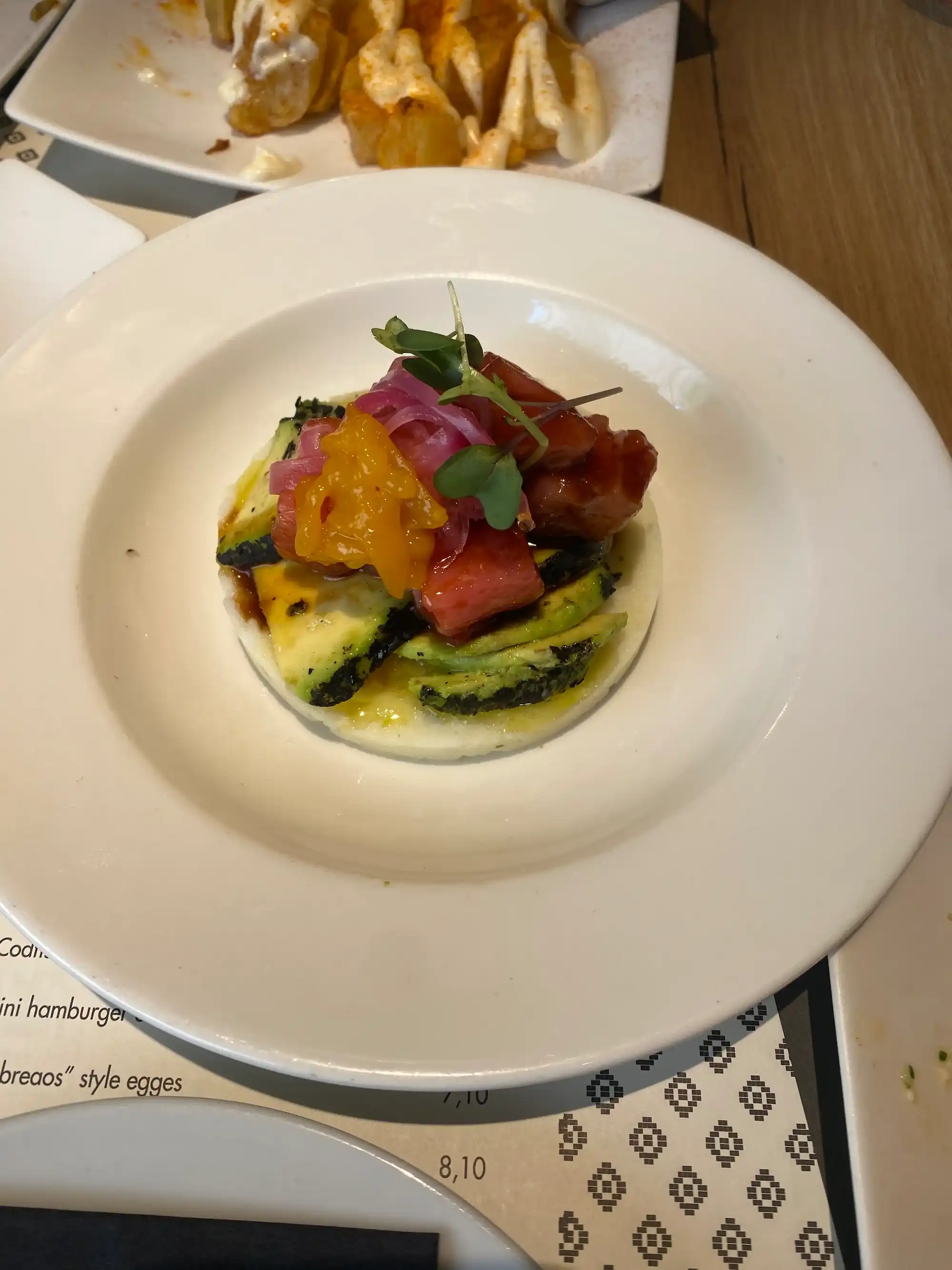 A delicious plate of tapas from Vinitus Gran Via