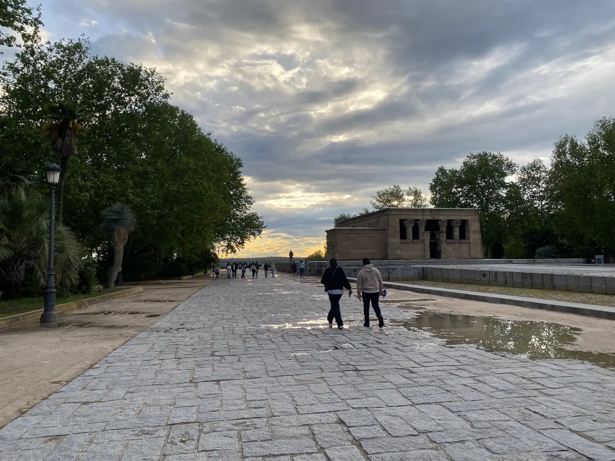 Templo de Debod view 1