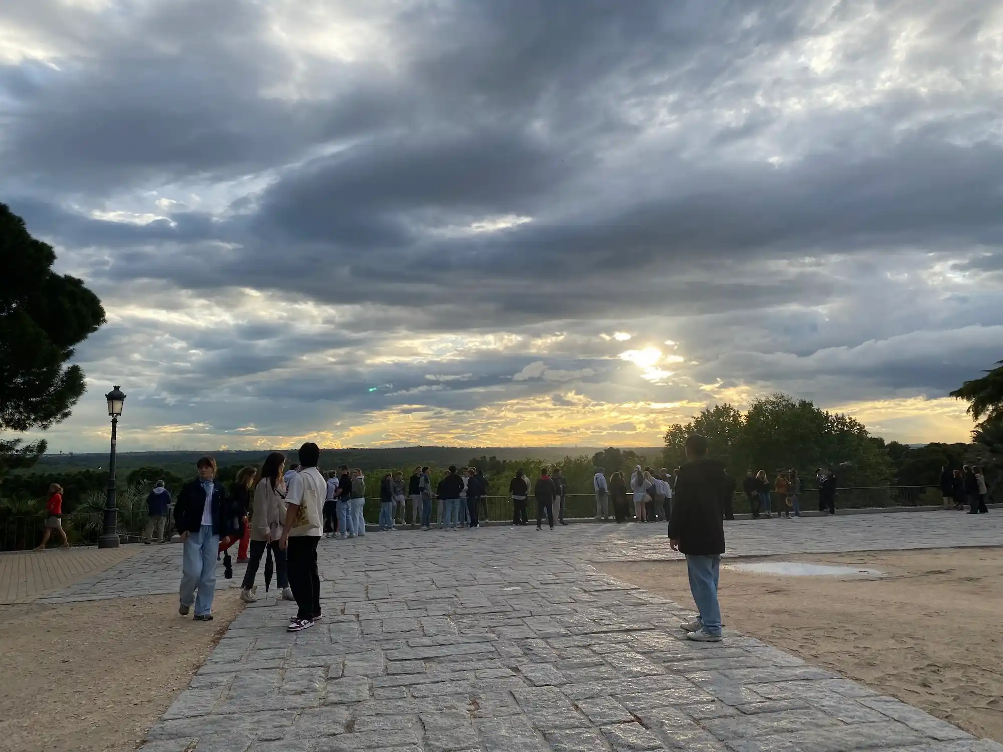 Templo de Debod view 2